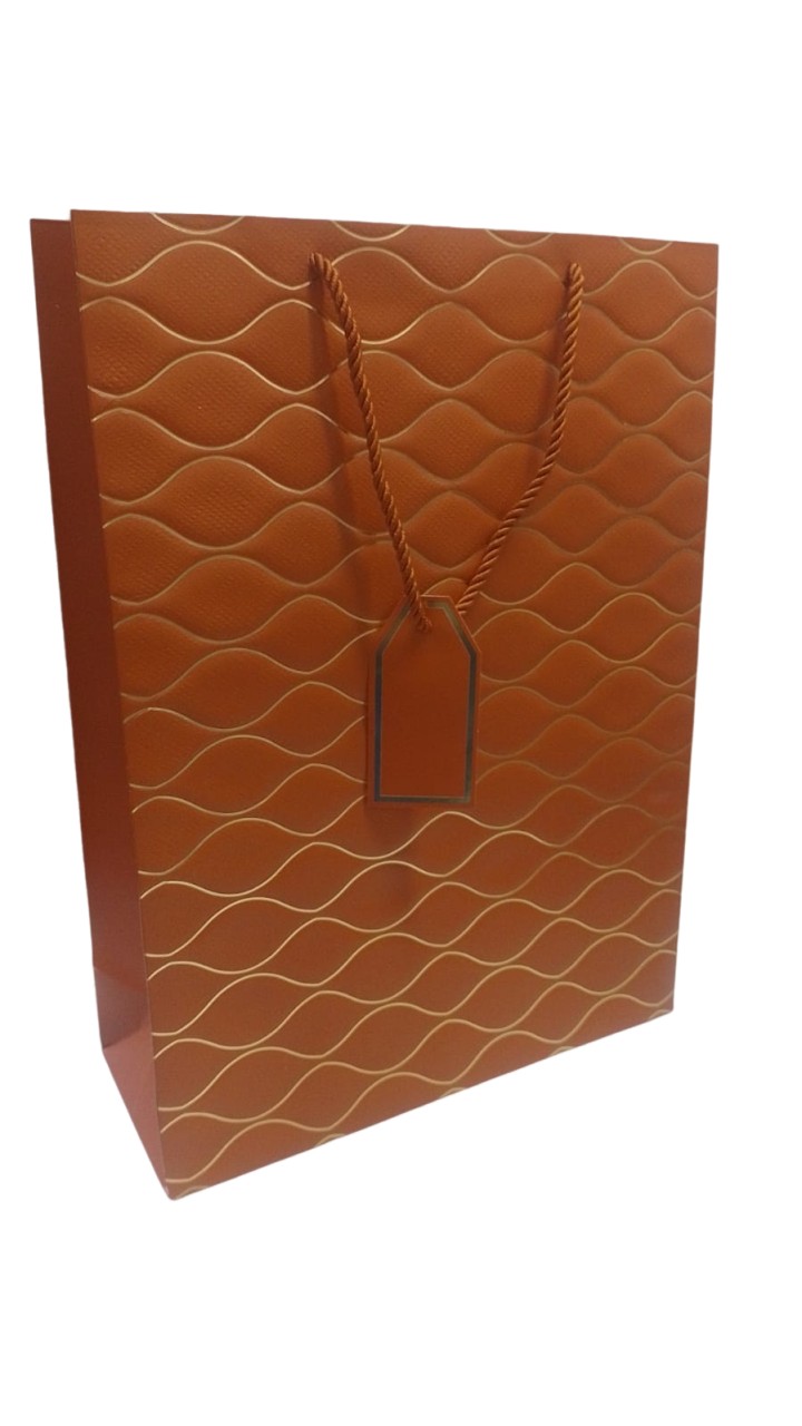 SACOLA PRESENTE LUXO 42X31X12CM 